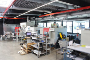 Angepasste zentrale Absauganlage inklusive Be- und Entlüftung für Hinkelmann.