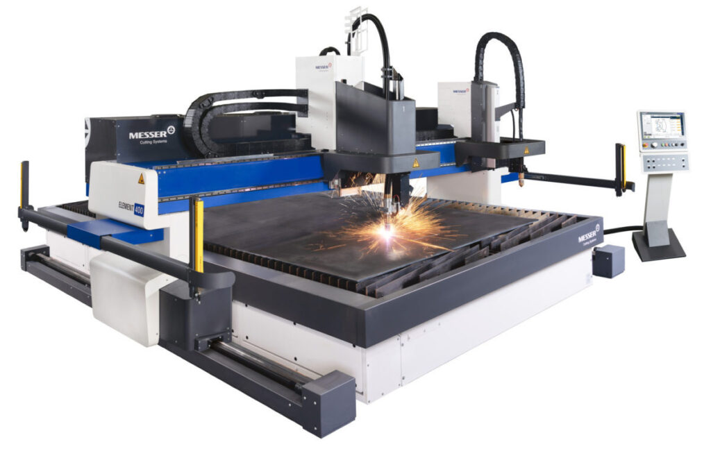 Die flexible Maschinenplatt-form ELEMENT von Messer Cutting Systems kombiniert hohe Produktivität und Präzision mit individueller Konfiguration und Updates.