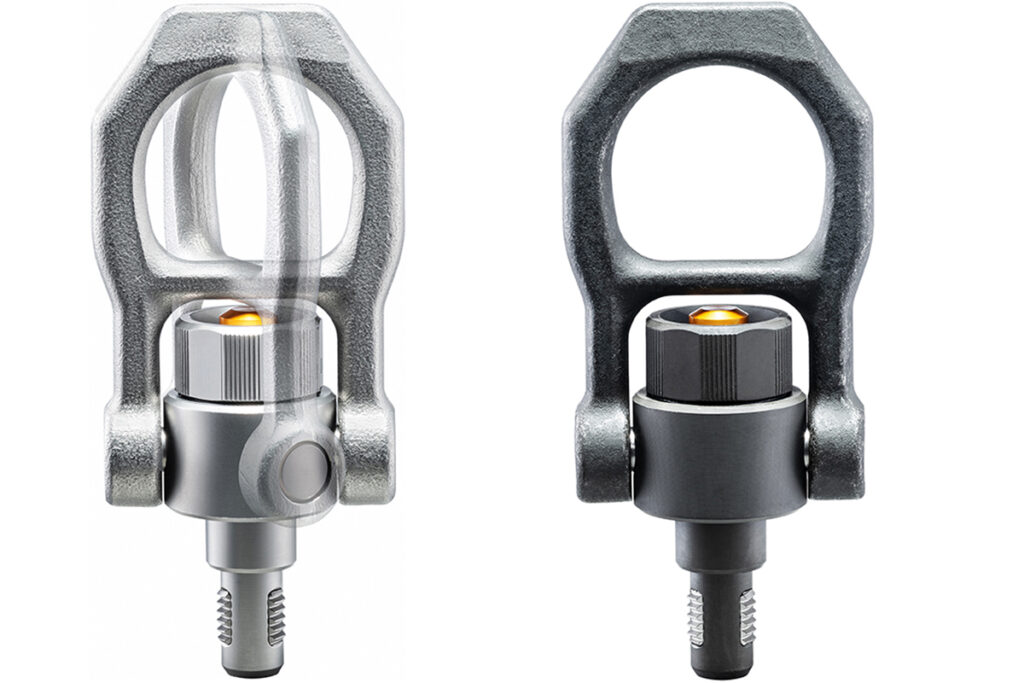 Gewindetragbolzen mit drehbarem Schläkel