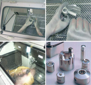 Die spezielle Suspension Multicone erlaubt das schnelle Läppen, ohne die Werkstückgeometrie zu verändern.