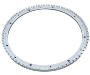 Die neuen, zum Patent angemeldeten AIRSTREAM Diamant-Schleifringe von Saint-Gobain Abrasives machen das Herstellen von Planziegeln deutlich prozesssicherer und kostengünstiger.