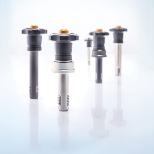 Die Gewindesperrbolzen der Erwin Halder KG erleichtern die Montage von Bauteilen enorm. Mit Axiallager sind sie perfekt für alle Anwendungen, bei denen eine höhere Spannkraft gebraucht wird.