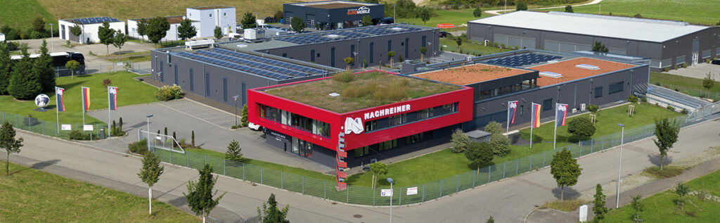 Die Nachreiner Unternehmenszentrale in Balingen-Weilstetten