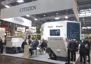 Reger Besuch am Citizen Messestand der INTEC.