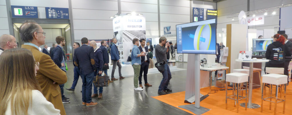 Der Wettkampfstand war immer gut besucht.