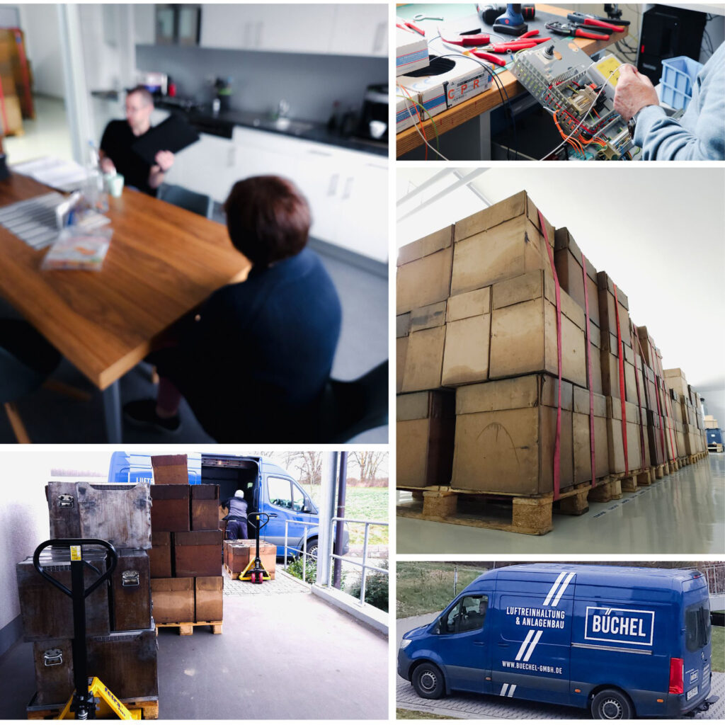 Mit drei Servicetechnikern in Waldems-Esch betreut Büchel die Absauglösungen die Kunden im Norden Deutschlands. Das Team kümmert sich um Wartung und Instandhaltung inklusive Ersatzteile-Service.