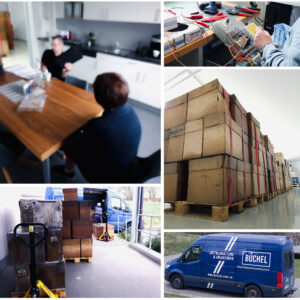 Mit drei Servicetechnikern in Waldems-Esch betreut Büchel die Absauglösungen die Kunden im Norden Deutschlands. Das Team kümmert sich um Wartung und Instandhaltung inklusive Ersatzteile-Service.