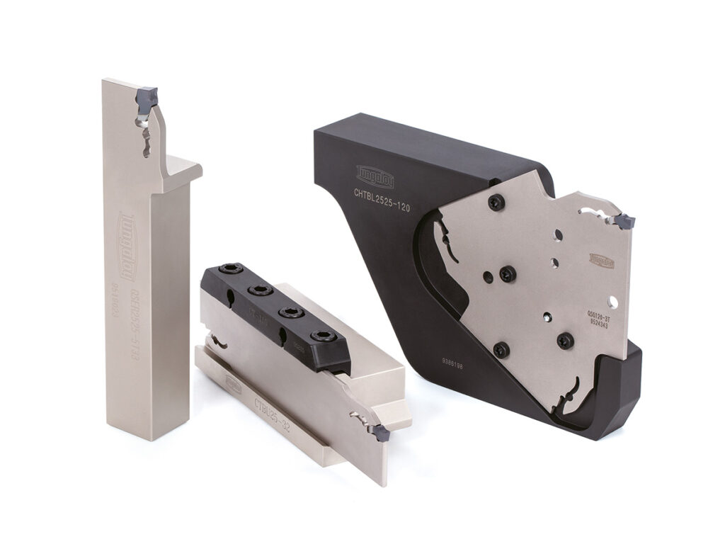 Der selbstsichernden AddForce-Cut-Plattensitz ohne Schraubenklemmung erzielt mehr Stabilität bei tiefen Einstichen und beim Abstechen.