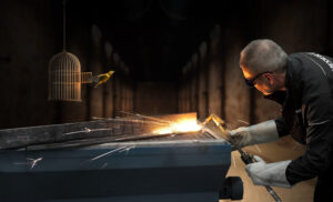 Bei einer Leckage stoppt das neue S.A.T.-Sicherheitssystem die Gaszufuhr automatisch und die Flamme erlischt.