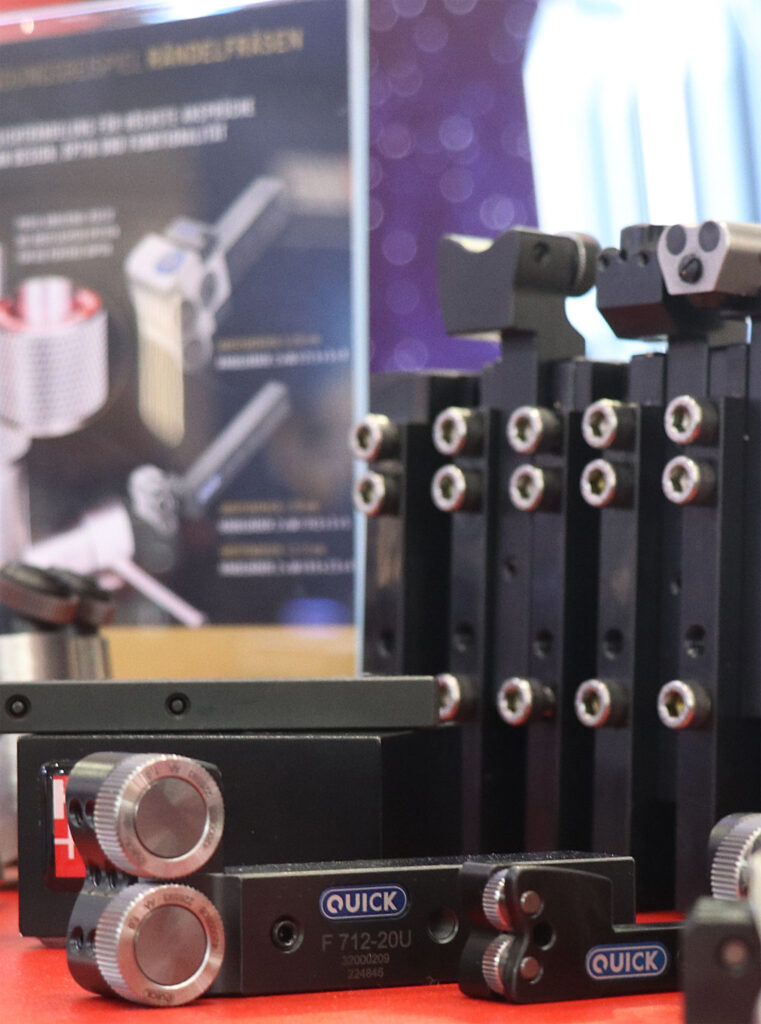 Rändelwerkzeuge zum Einsatz auf Langdrehern.