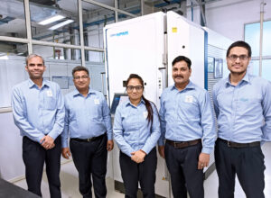 Das Team von IND-SPHINX/AXIS (von links): Neeraj Kumar, Chattar Pal, Manu Chauhan, Manohar Lal und Amit Kumar