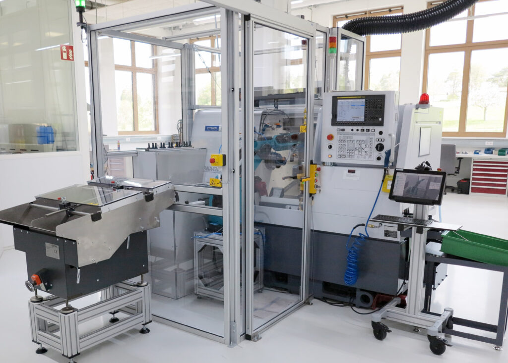 Citizen Drehtechnologie mit einer Automationslösung