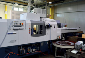 Die Cincom MC20 mit altem Auffangsystem