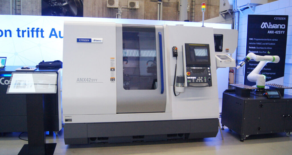 Citizen Automationslösung für eine Miyano ANX-42SYY.