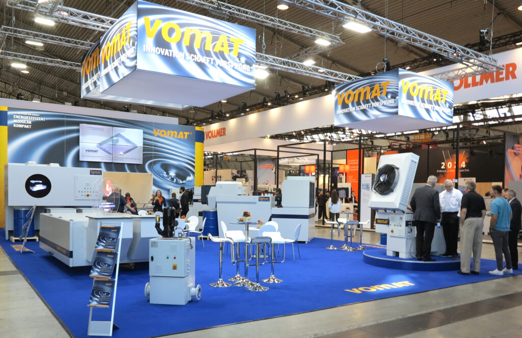 Vomat Klima- und KSS-Feinstfiltrationstechnologie auf der GrindingHub