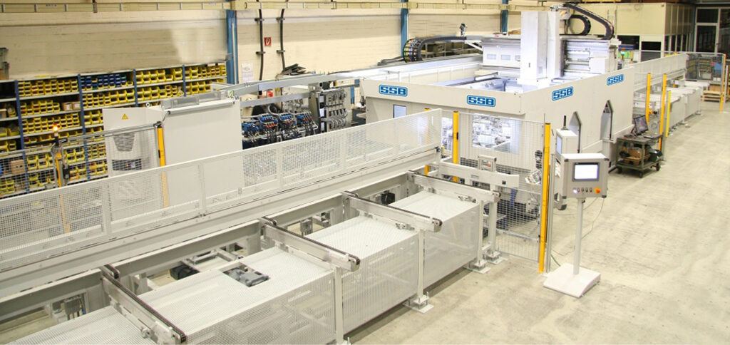 Mit moderner Automationstechnologie macht SSB-Maschinenbau auch das Bearbeiten großer, langer und schwerer Bauteile wirtschaftlich.