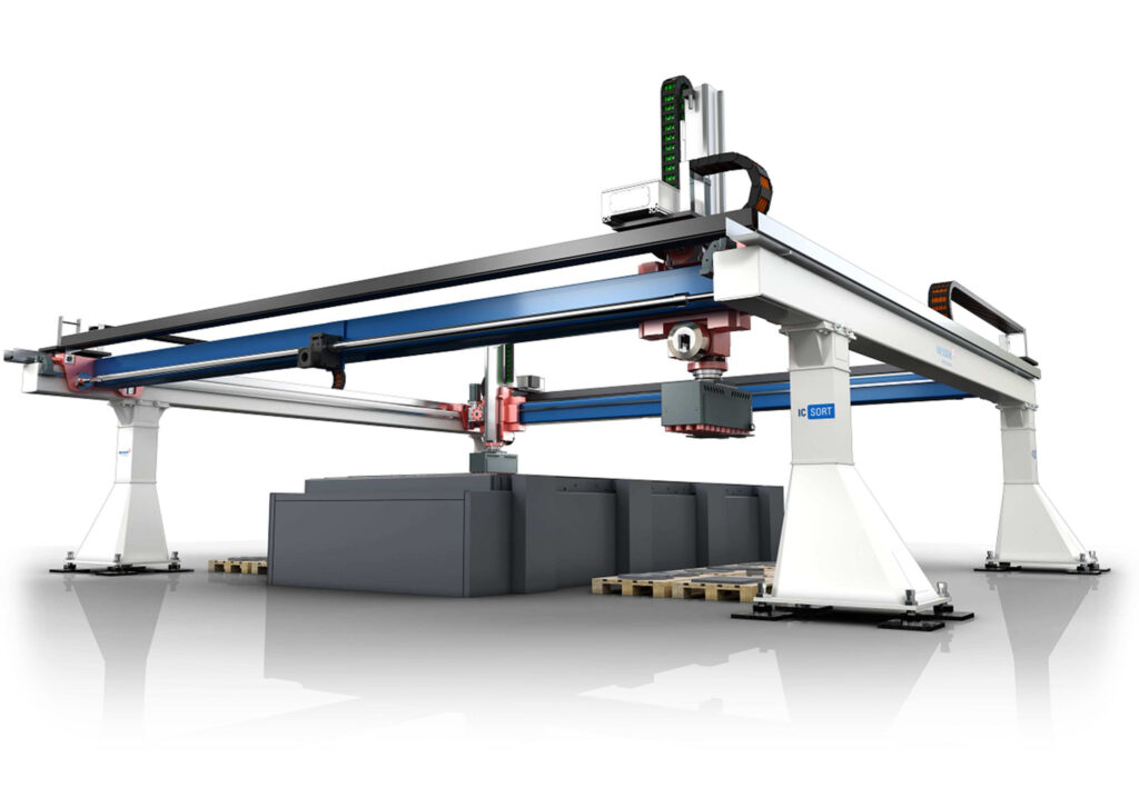 Mit dem neuen ICSORT-System von Messer Cutting Systems lassen sich sämtliche Sortieraufgaben effizient automatisieren.