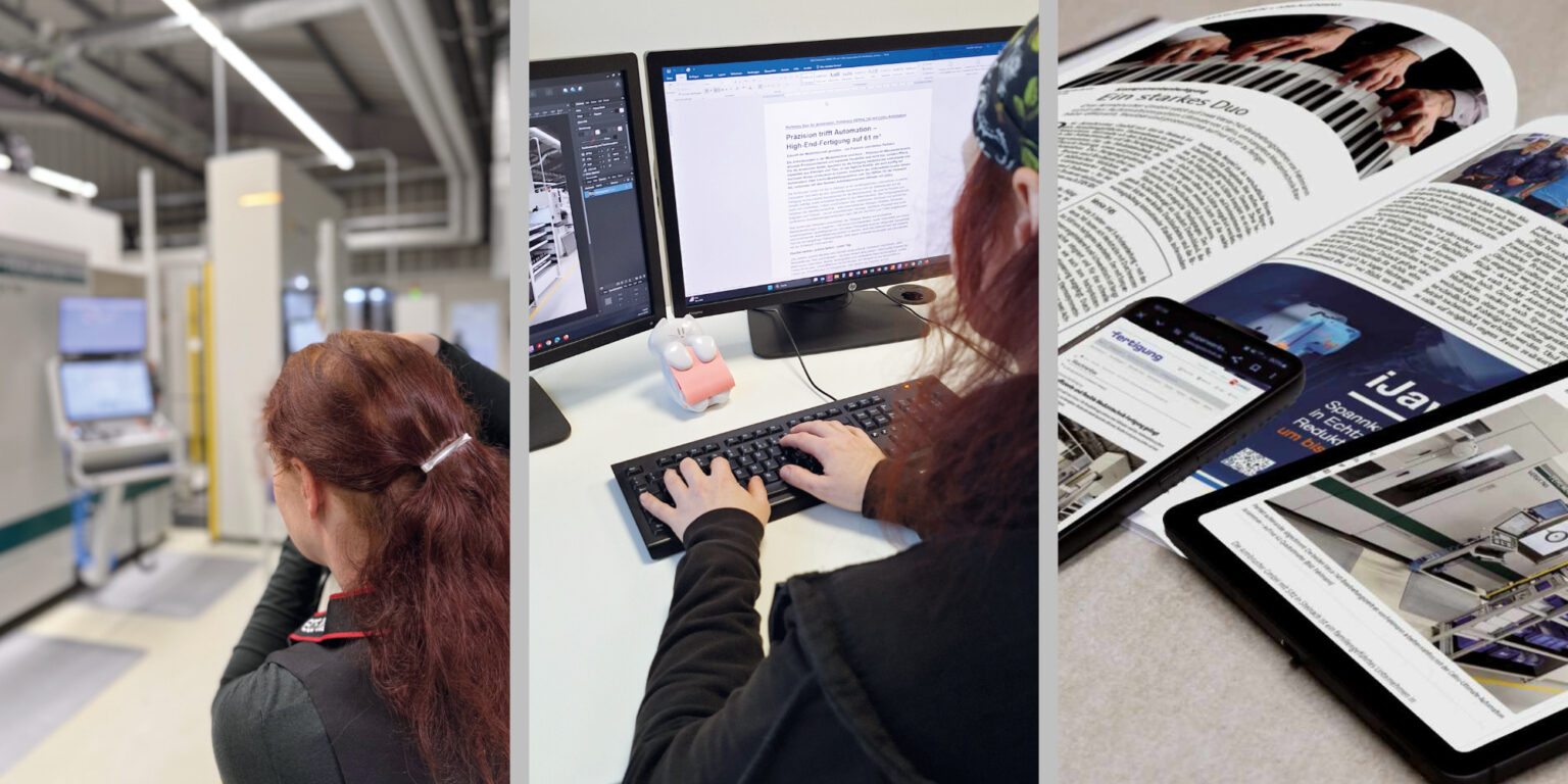 Entwicklung eines Anwenderberichts in der Technik-PR von KSKOMM