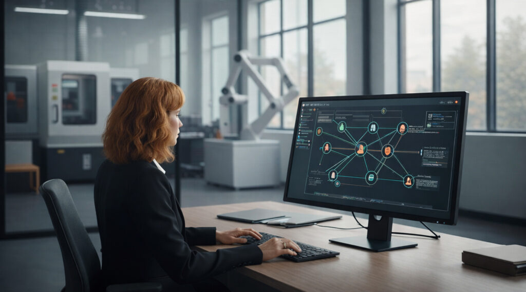 PR-Trends 2026: Analyse KI-gestützter B2B-Kommunikation in einem industriellen Arbeitsumfeld