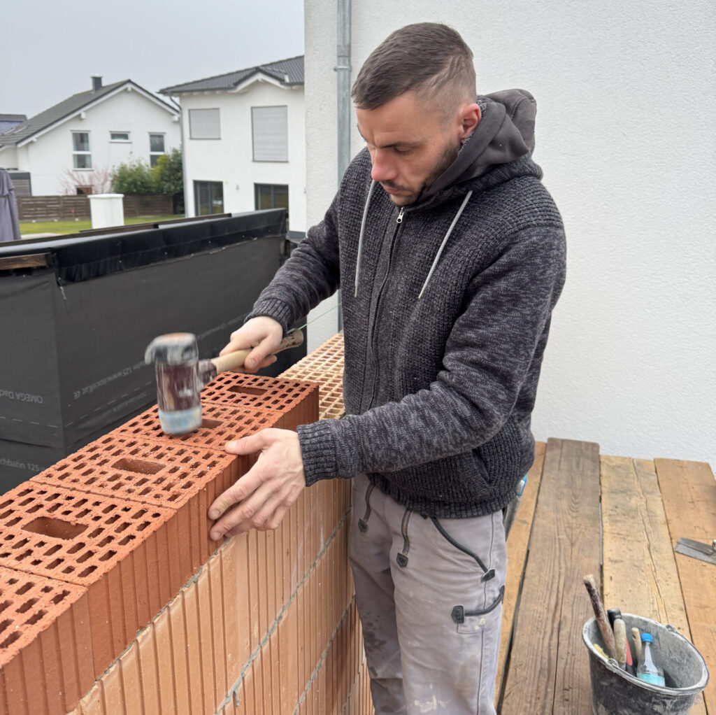 SIMPLEX-Schonhammer im Rohbau