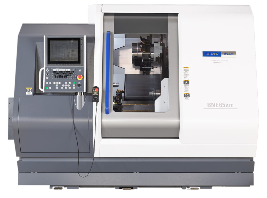 Miyano BNE-65 ATC automatisierte Drehmaschine mit Werkzeugwechsler