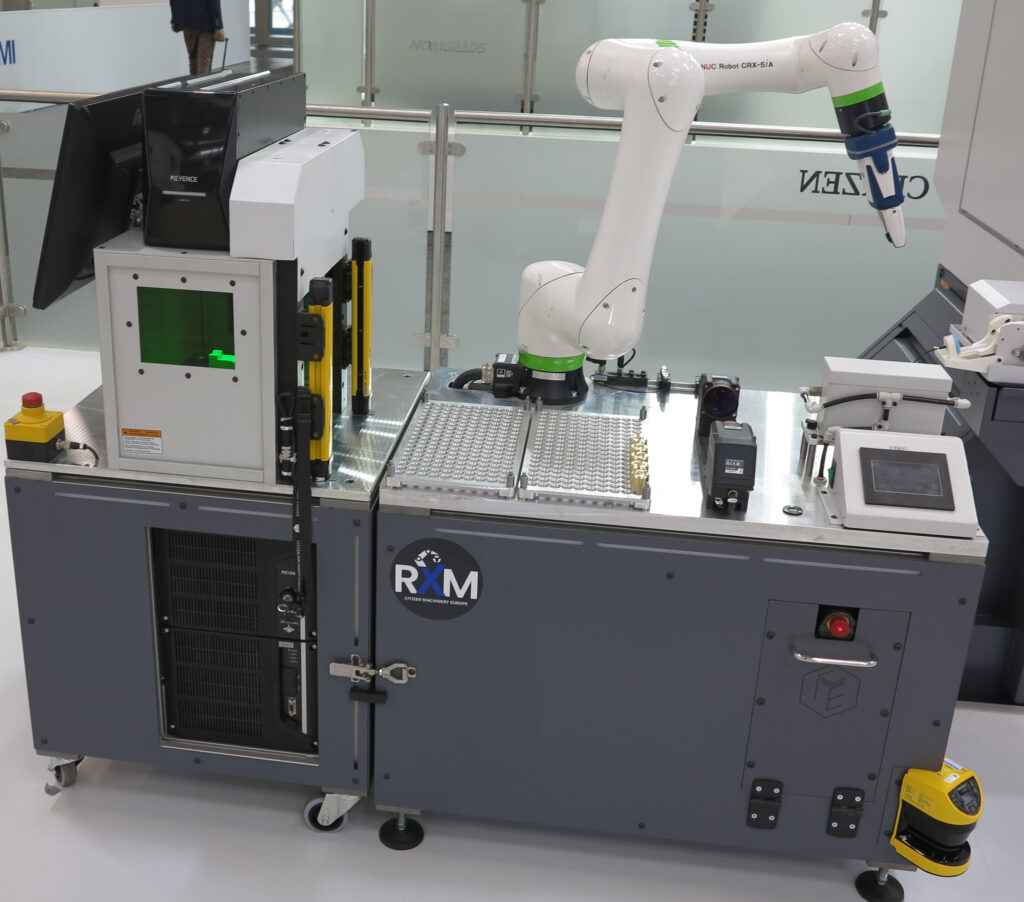 Automationslösungen RXM und RXE von Citizen für automatisierte Drehmaschinen