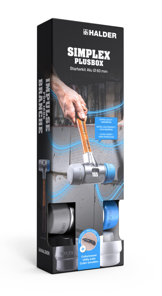 SIMPLEX Plusbox Starterkit Alu für Bau- und Pflasterarbeiten