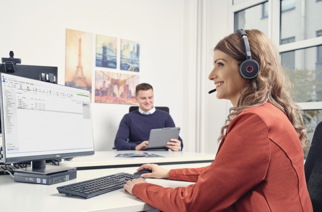 Die enge Zusammenarbeit aller Abteilungen sichert die beste Lösung für den Kunden