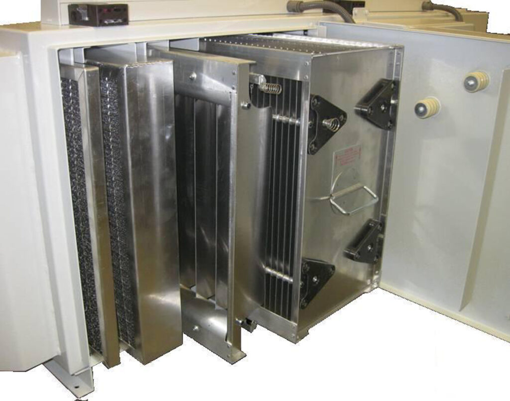 Elektrostatischer Abscheider für Ölnebel und Aerosole