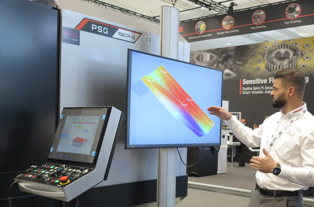MAP Grinding im Flachschleifen Messtaster Werkstückvermessung
