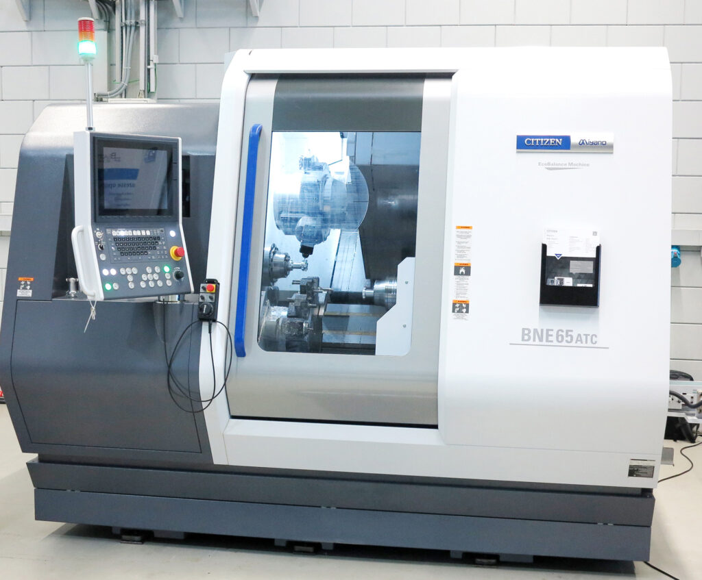 Miyano BNE-65 ATC Kurzdrehautomat mit B-Achse und Automatic Tool Changer von Citizen